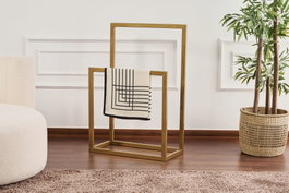 Hanah Home Perchero Dorado Ged-032-A